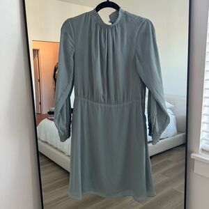 H&M Long Sleeve Gray Dress